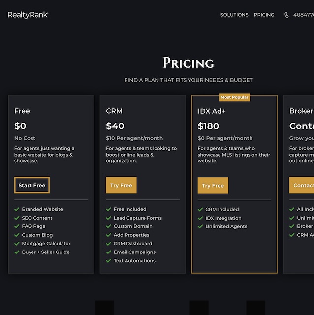 Pricing - RR